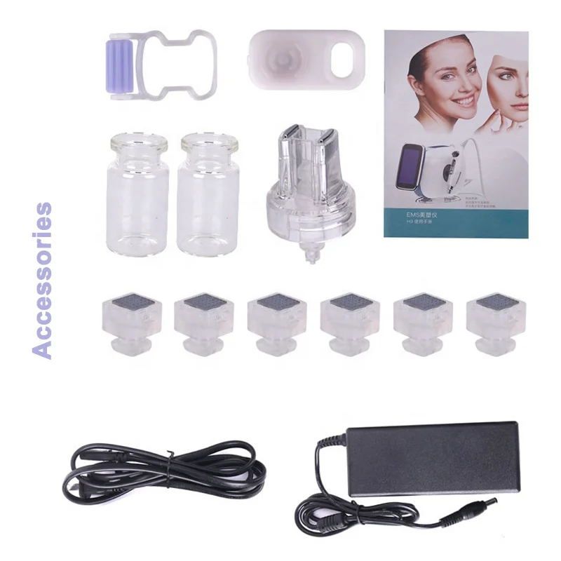 Professional EMS Meso Injector Mesotherapy Gun No Needle Mesogun with rf Anti-aging Skin Tightening