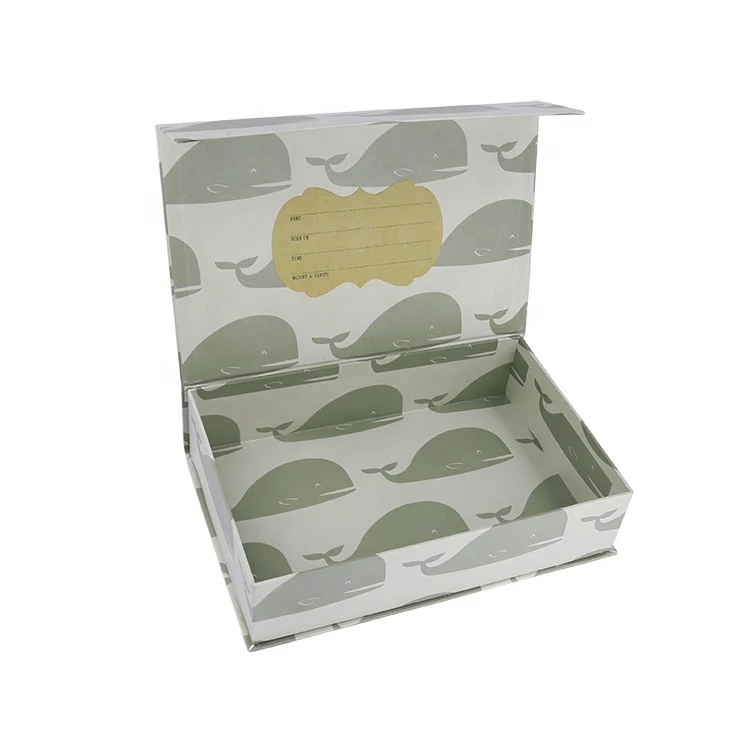 28x22x11cm Fabric Covered Boxes 4x6 Photo Keepsake Box