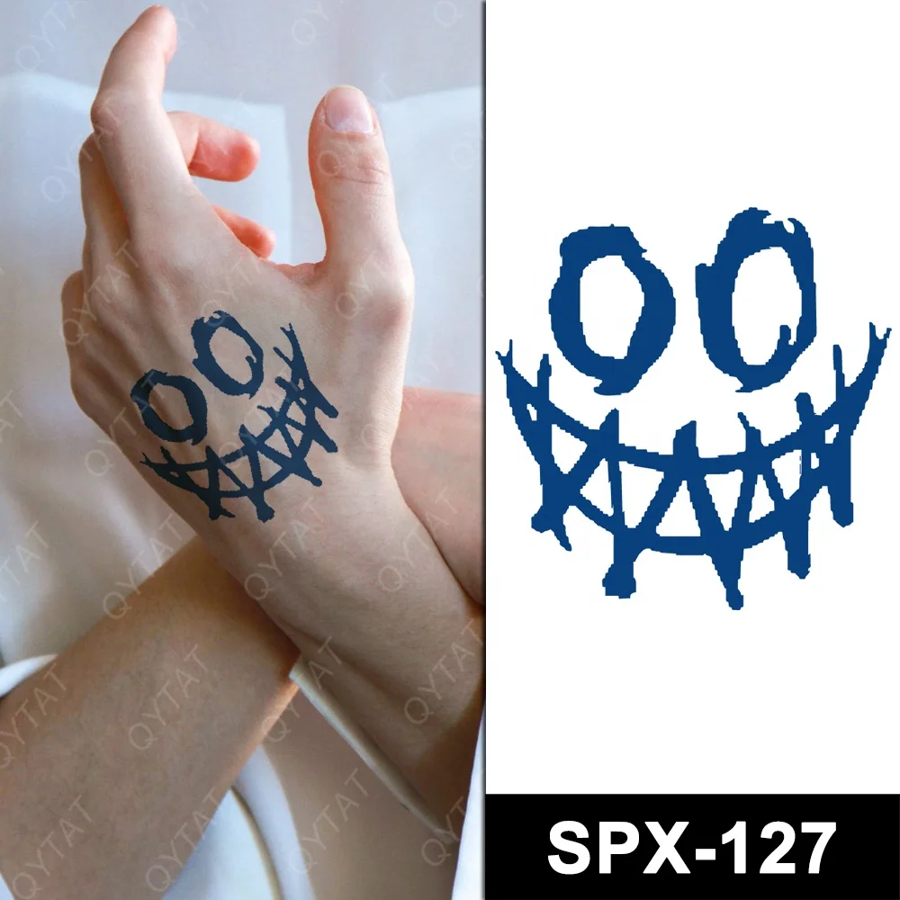 Make Your Own Designs Water Transfer Fake Temporary Herbal Juice Customized Semi Permanent Jagua Ink Tattoo