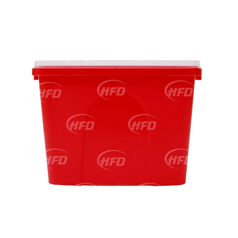 Hot Sale cheap price 15L biohazard sharp container of needle disposal with CE certificate