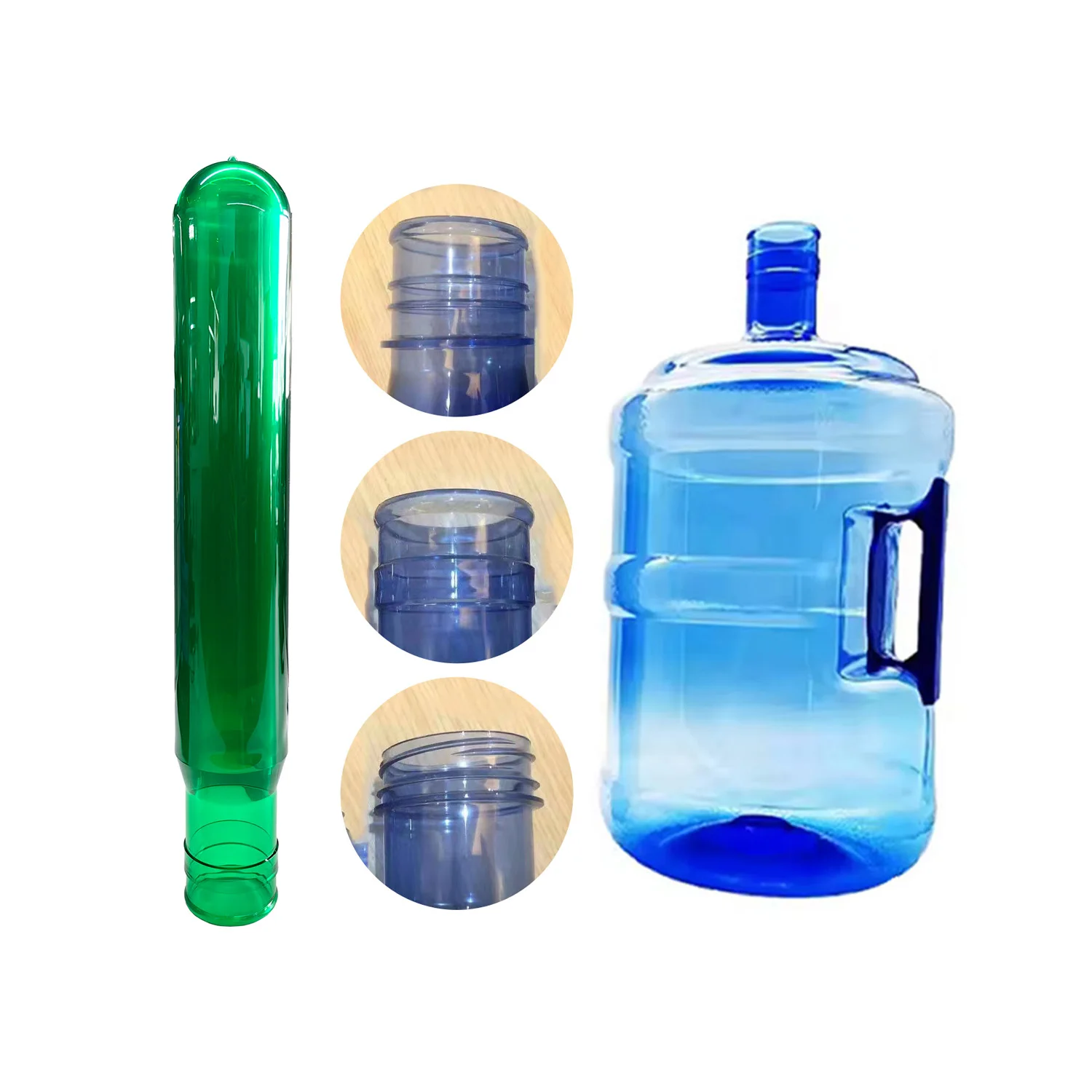 700 грамм 20 литров заготовки 45 мм пластиковые крышки для домашних животных с винтовыми ручками бутылок от производителя