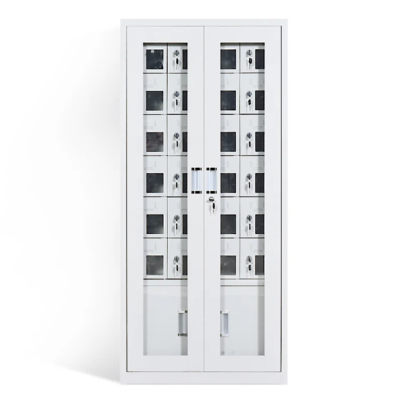 Double locked Cell phone charging locker timer switch for examination room