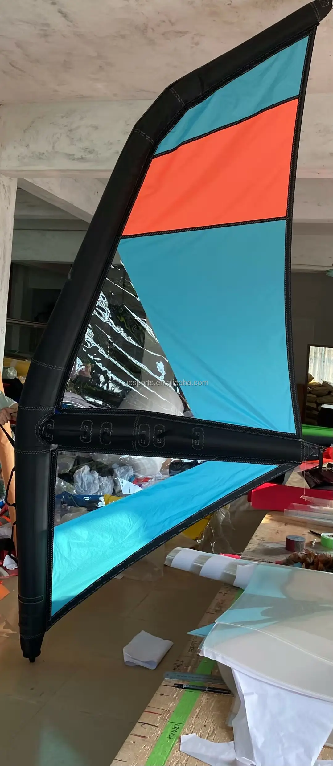 Surfboard Sail , Inflatable Wind Sail For Surfing  2M 3M 4M