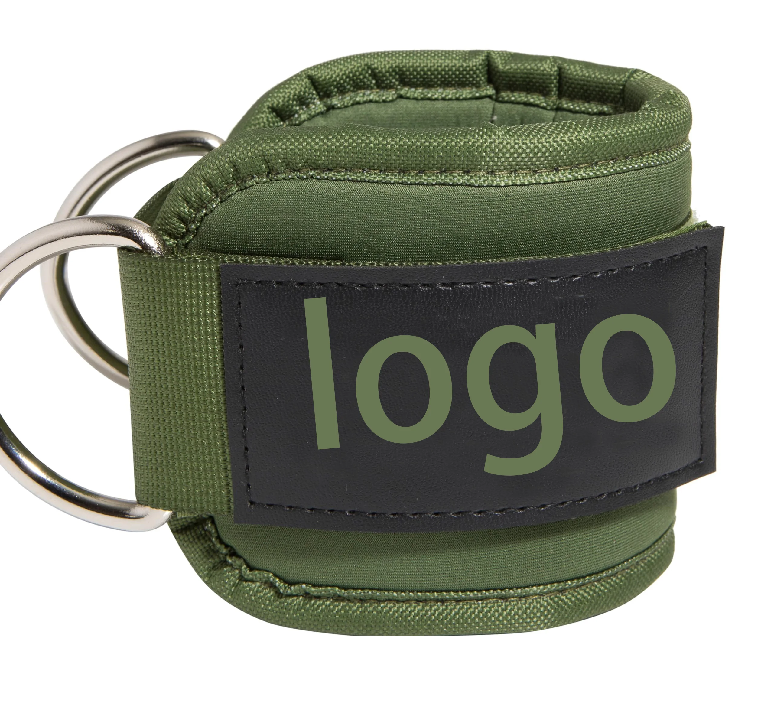 Ankle Straps (Pair) For Cable Machine Kickbacks Glute Workouts Lower Body Exercises - Adjustable Leg Straps with Neoprene Padd