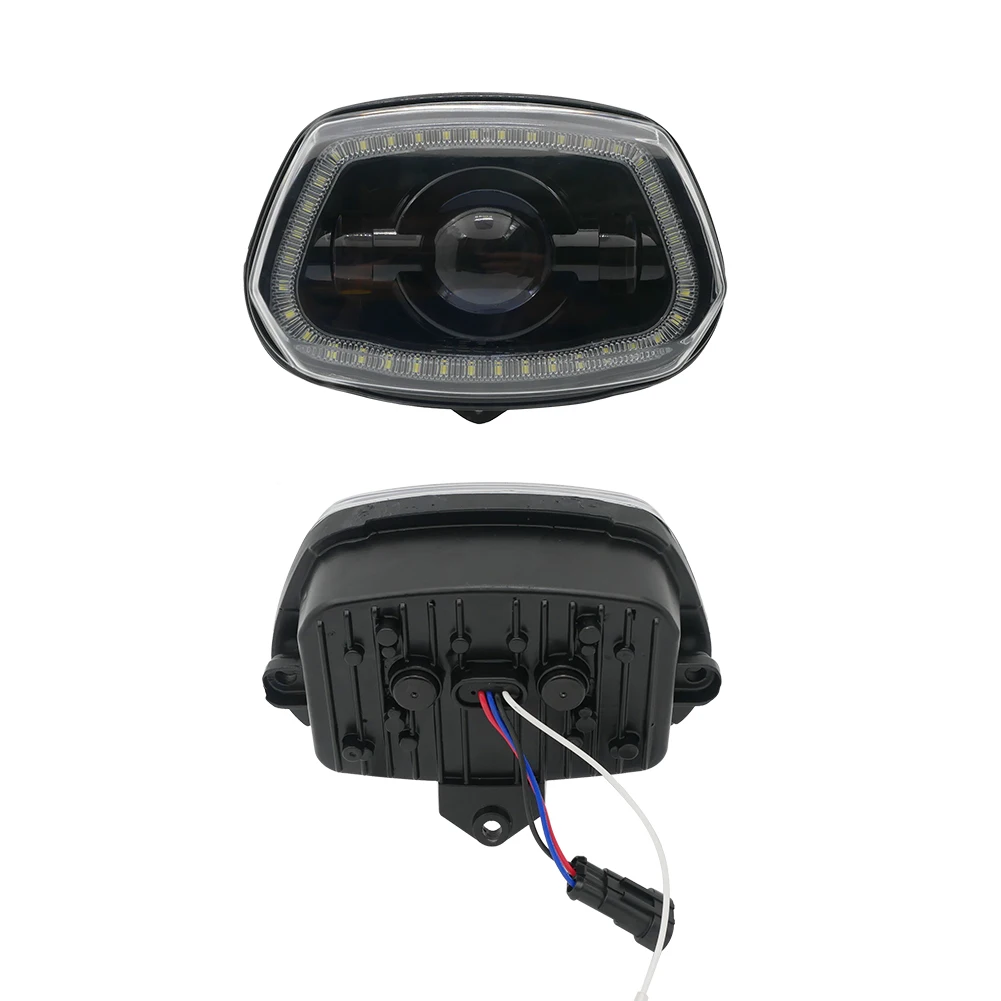 Светодиодный налобный фонарь с ДХО, фара для Vespa Sprint 150, аксессуары для vespa