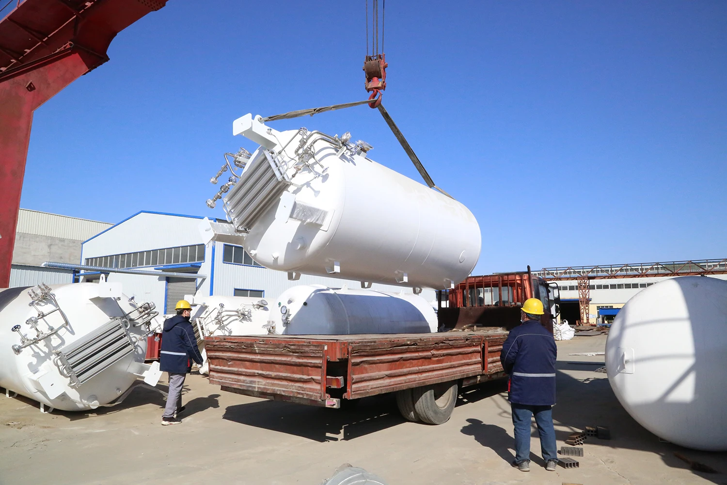 Сжиженный природный газ lox LO2 LN2 Лар LCO2 природного газа аргон азот углеродистая сталь резервуар вертикальный Большой жидкого кислорода Криогенный Бак для