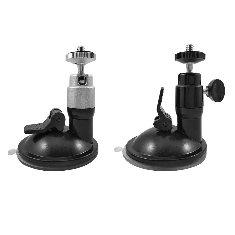 Aluminum Ball Head Motion Action Camera Sucker Holder Car Suction Cup Camera Mount for GoPro Hero 12 11 10 9 8 7 DJI Osmo Action