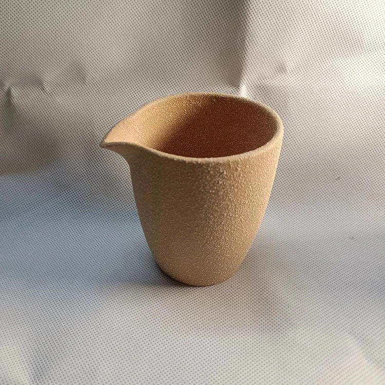 Pink Massage Ceramic candle jars with Spout