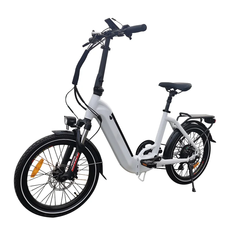 Lantu Ebike 20 Inch 500w Lightweight Aluminum 48V Lithium Hidden Battery Folding Electric Bike