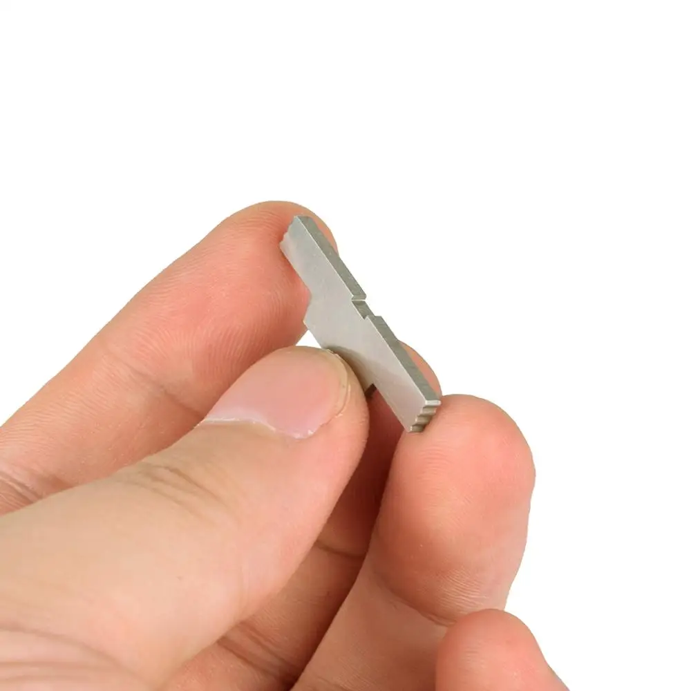 Extended Glock Pistol Stainless Steel Silvery  Lock Lever For Gen 1 2 3 4 ALL Glock Models 17-41 Accessories Parts Glock Slide