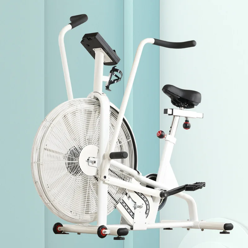 Commercial Professional Air Bike for Cardio Training Wind Resistance Cardio Gym Fitness Equipment Exercise Bike