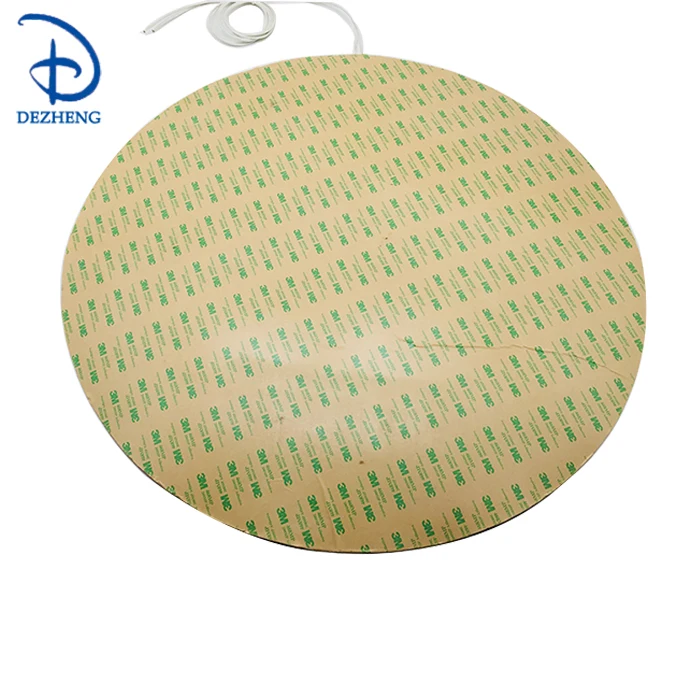 120V 220V 55cm Diameter Round Silicone Rubber Heater Pad Heating Mat with Digital controller 800W 1000W for 200L Oil Drum