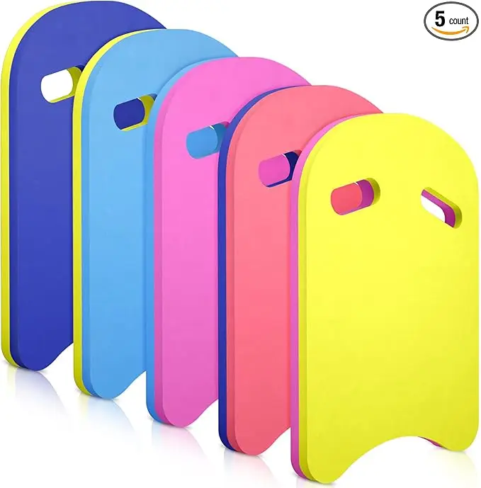 Kickboard swimming shaped plate cheapest printed custom swimming kickboard