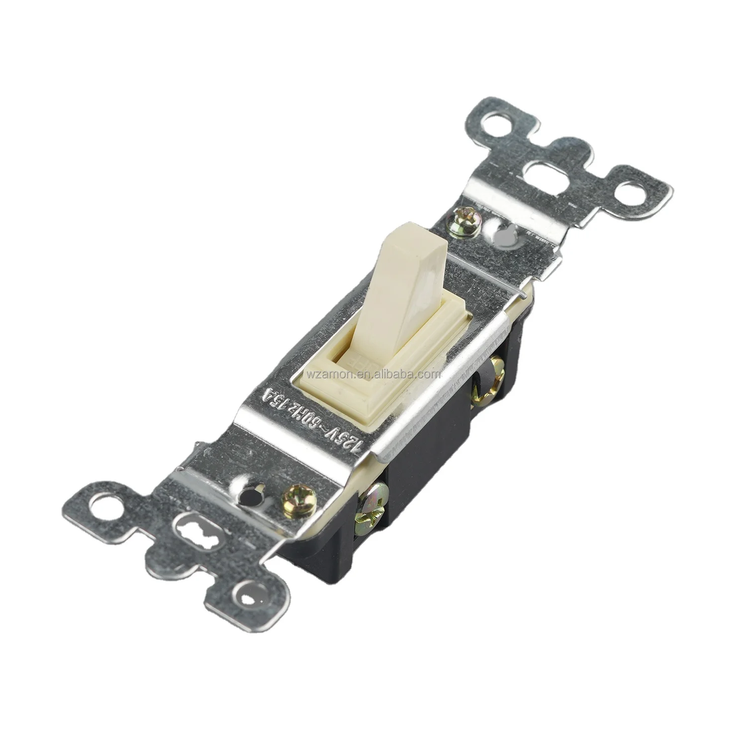 Hot Sale American Single Pole Wall Electric Toggle Light Switch