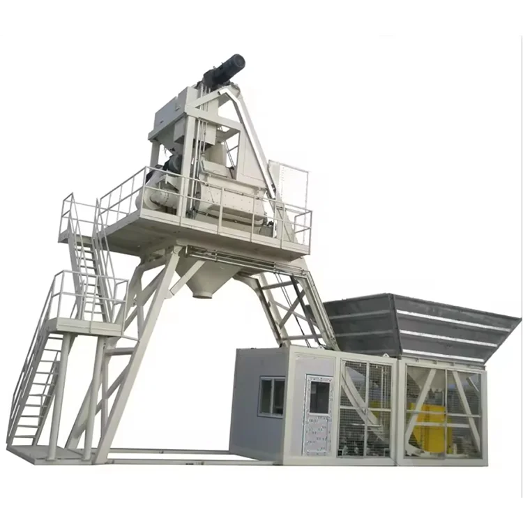 120m3/h Concrete Batching Plant Wet Concrete Dosing System Central Mix Concrete Plant