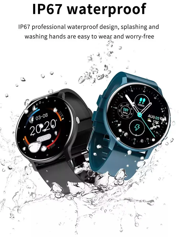 Heart Rate Blood Pressure Step Counter Reloges Sport Watch Smart Watch Zl02 Smart Watch Reloj Inteligente Zl02 Smartwatch Zl02