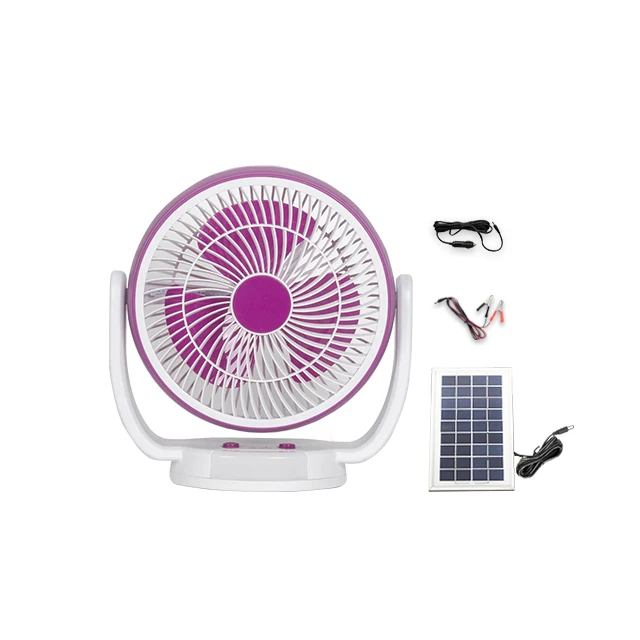 hot fan portable rechargeable solar box fan mini dc fan
