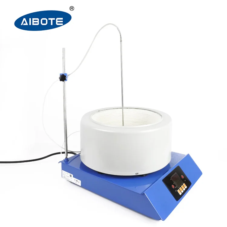 ZNCL-TS-2000ml Temperature Probe Digital Display Heating Mantle with Mixing