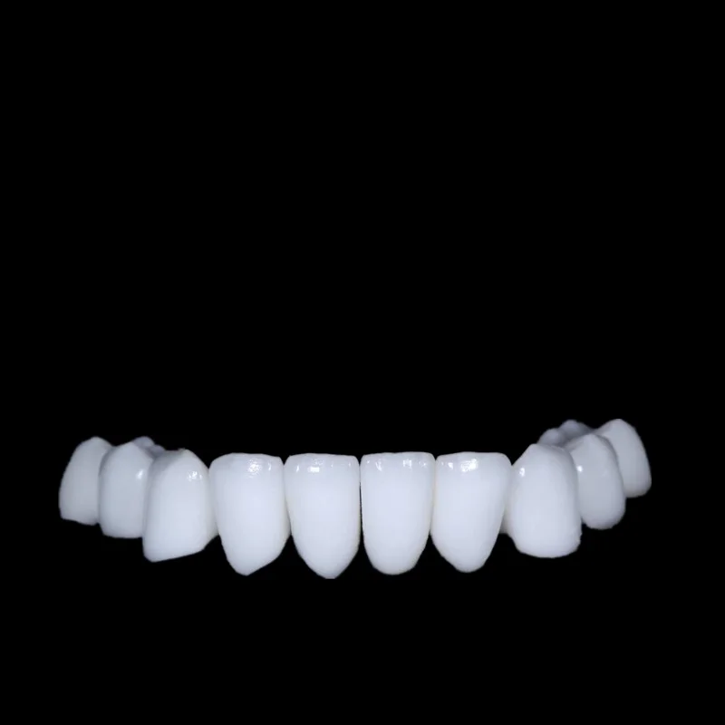 Customized label Vagen friendly Upper and Lower Resin False teeth cover Whitening Confortable kit Denture