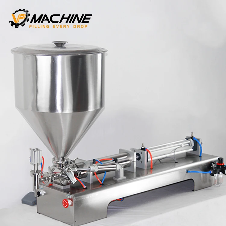 Guangzhou Factory bbq sauce bottle/chili sauce filling machine with single nozzle filling machine