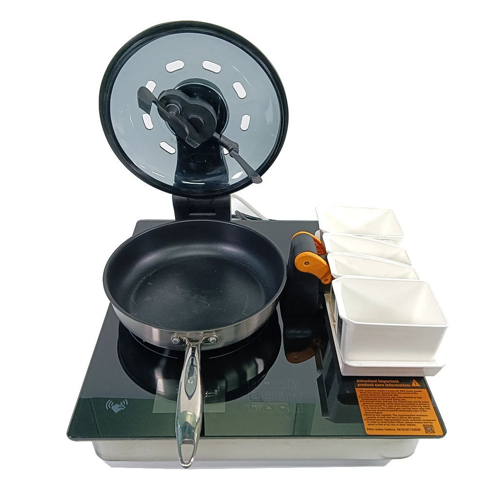 EXI Recipe Porridge Meat Vegetables Durable Anti-Fire Kitchen Automatic Cooking Robot