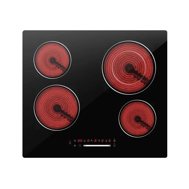 Modern Design Electric 4 Burner Built In Infrared Cooker Hob House Hotel Ceramic Cooker