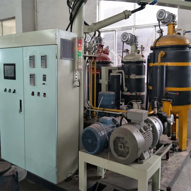 High pressure polyurethane casting machine