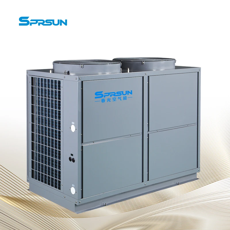 SPRSUN EVI air source heat pumps for heating 40KW for cold area with Wifi APP