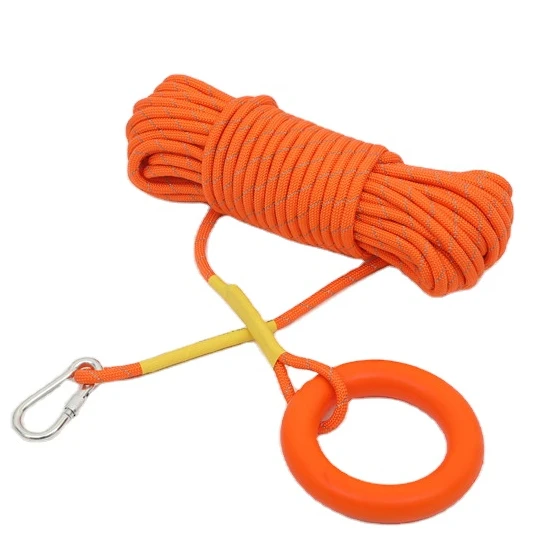 Water Floating Lifesaving Rope PP Lifeguard Rope Water Rescue Rope for Swimming Pool Rescue
