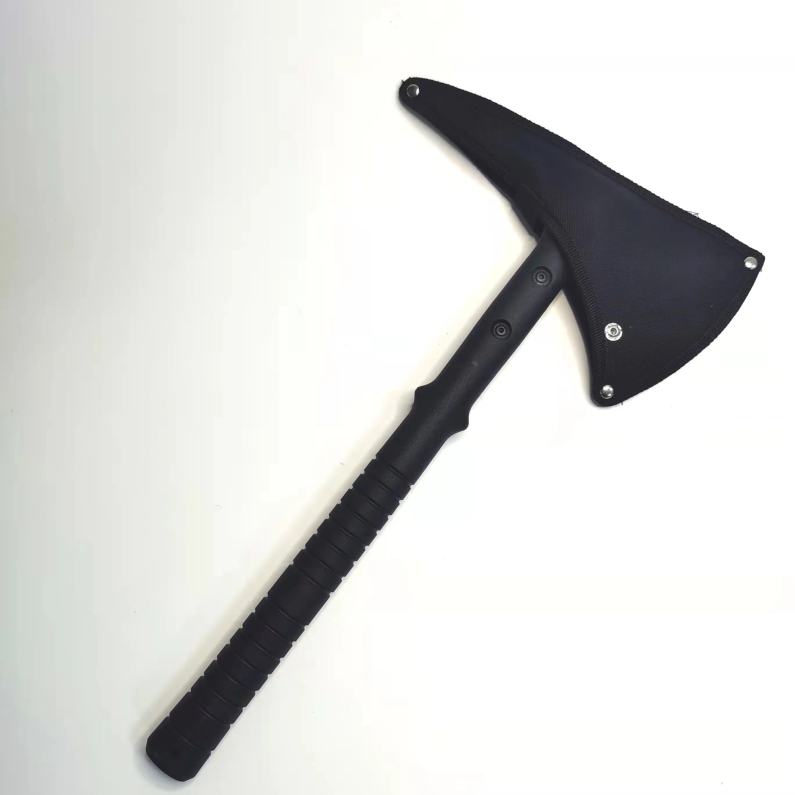 hot selling stainless Steel  Camping Axe Splitting Maul Survival Hatchet with Fiberglass Handle