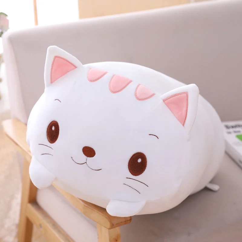 High Quality 20 cm Soft Animals Pillow Panda elephant Stuffed Animal Plush Cat Pig Toys