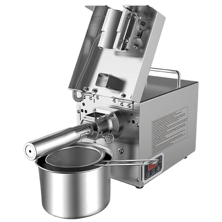 MJ LYF-899 Small Home Use Oil Presser Peanut Coconut Walnut Nut Soybean Sunflower Cocoa Palm cold Screw oil press machine