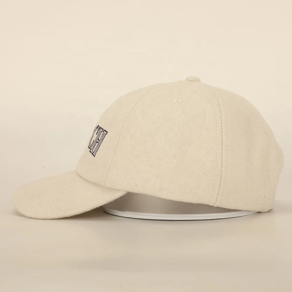 Wholesale Custom Design 6 Panel Sport Dad Hat,Oem Classics Embroidery Logo Cap Beige Suede Cotton Gorras, Outdoor Baseball Cap