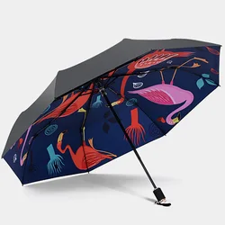 Umbrella supplier  Customizable  Milan fashion show flamingo outdoor umbrella patio umbrellas