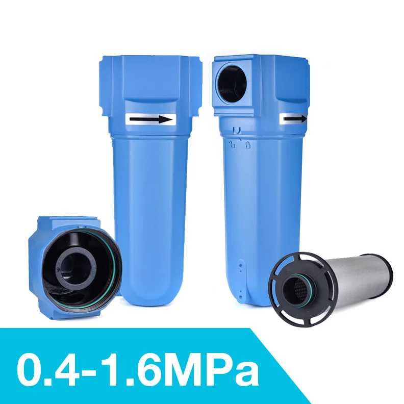 Air Compression System Accessories Threaded Filter Air Flow range 1.4-65Nm3/min Working Pressure 16 bar