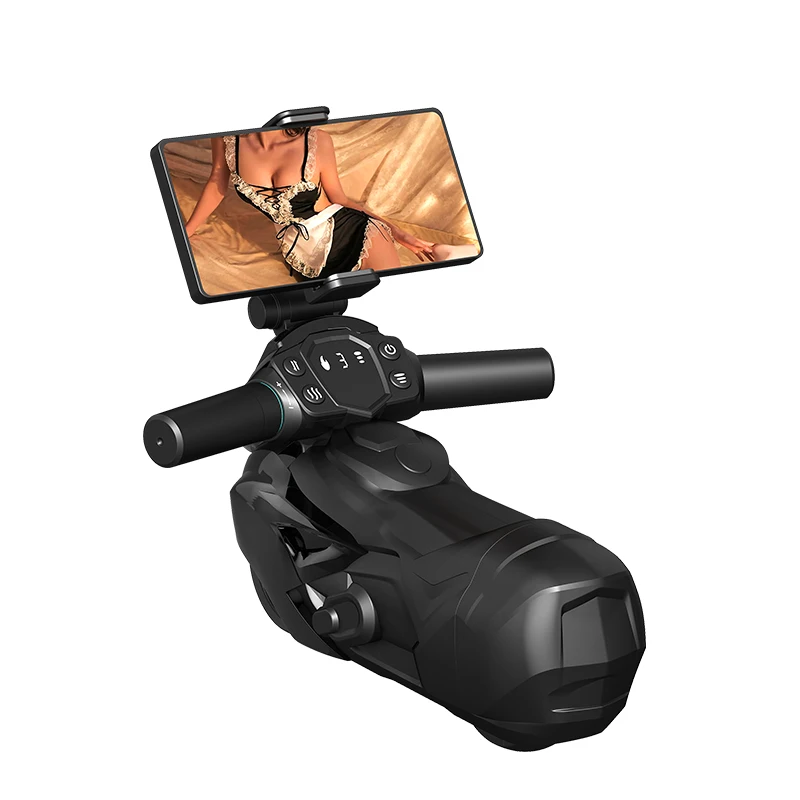 10 Models Telescopic Masturbador Male Masturbation Cup With Mobile Phone Holder