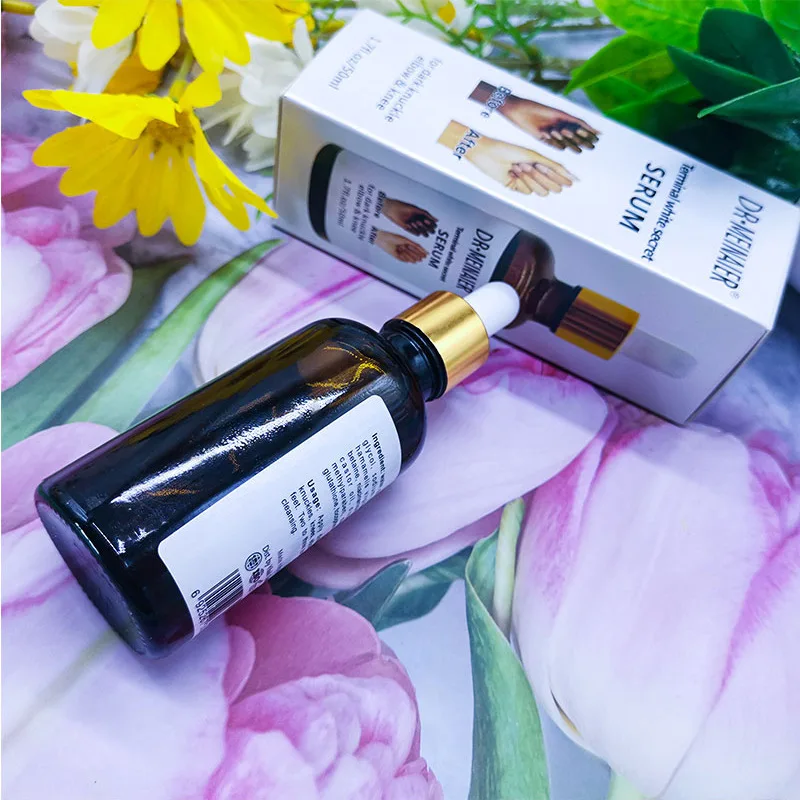 Сыворотка для быстрого отбеливания темных суставов корректор пигментации сыворотка удаления рук локтей колена интенсивных пятен