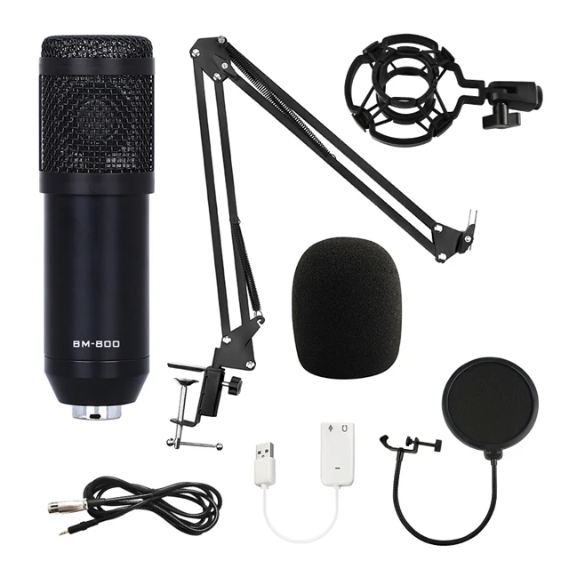 BM800 Condenser Mic Studio Microphone Recording Studio microphone