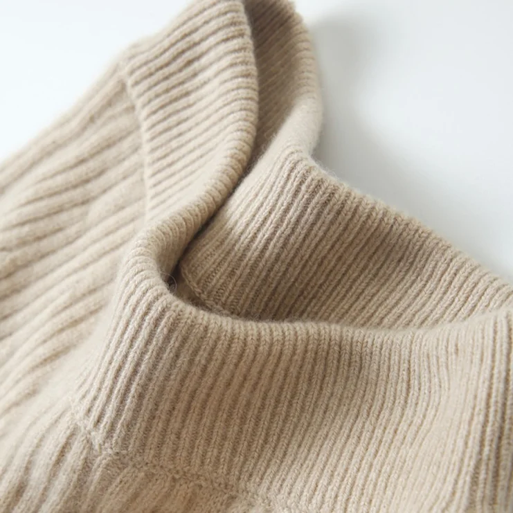 Cashmere Skirts for Women Stylish 2025 Custom Knit Skirt Cashmere Pleated Skirt Mid-length With High-waisted Elegance