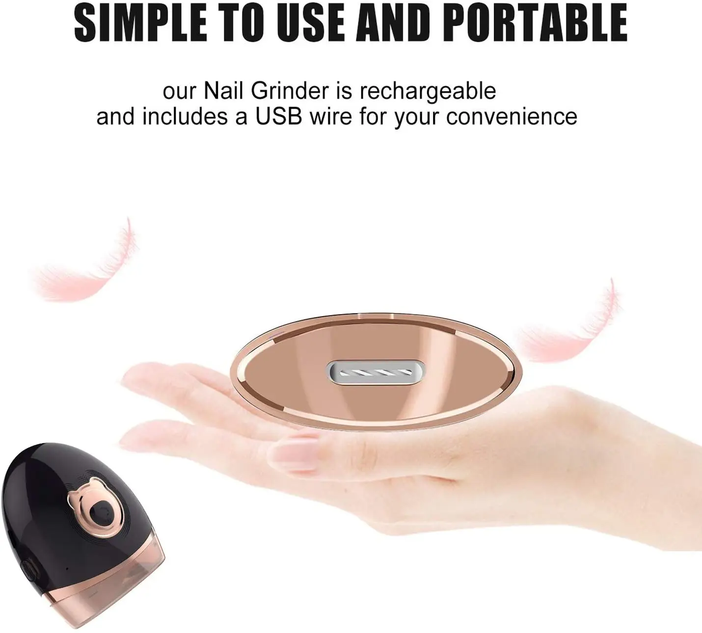 Trending Products 2022 Motor Electric Nail Clippers for Baby Adult Low Noise Baby Nail Trimmer