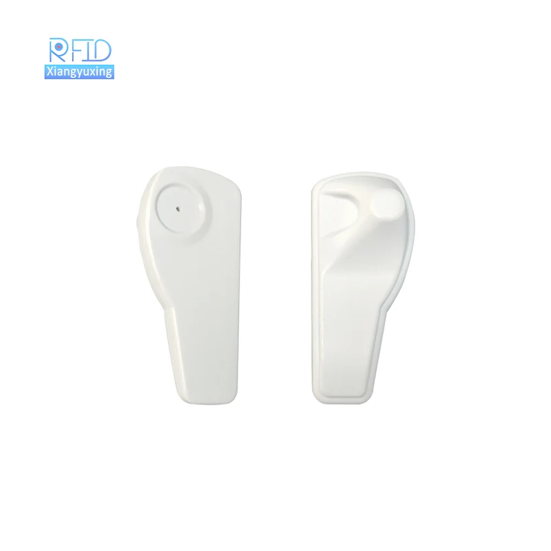 Top sales UHF 860-960mhz EAS 8.2mhz long reading range rfid apparel tag ABS plastic hard tag retail clothing field