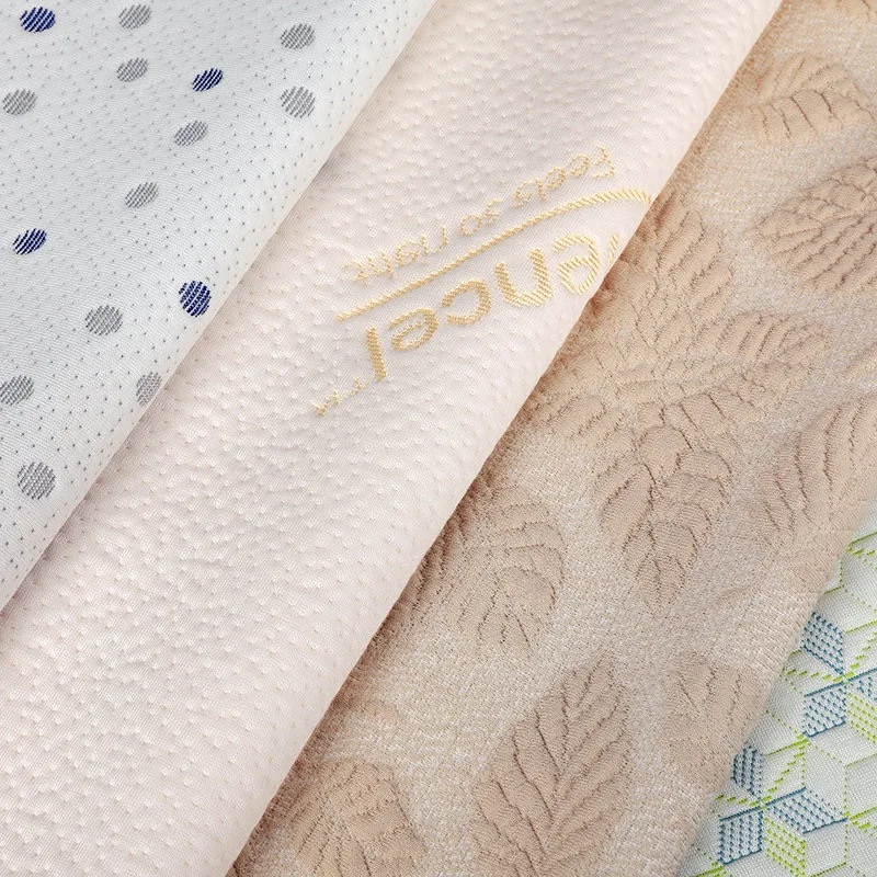 Home Furniture Euro Top Double Jacquard Warp Knit Knitting Knitted Mattress Fabric