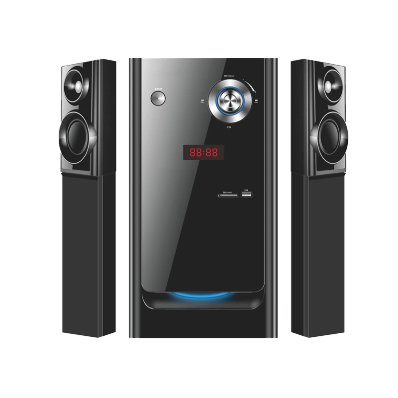 Высокое качество TK-9010-2.1 звуковая система 2,1 системы домашнего кинотеатра с BT/FM/USB/MP3/SD/светодиодный дисплей/дистанционного управления