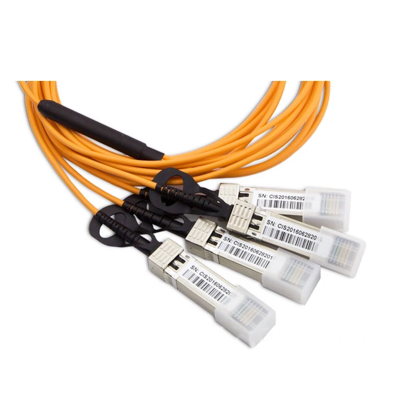 7 м 40G QSFP + to 4x10G SFP АОС активный оптический кабель оптического кабеля двойное устройство для локальной сети и оптоволоконный канал