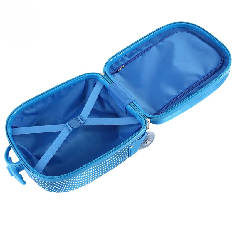 Multicolour EVA 3D hi-moulded 2-in-1 character kids trolley suitcase and backpack In cute design