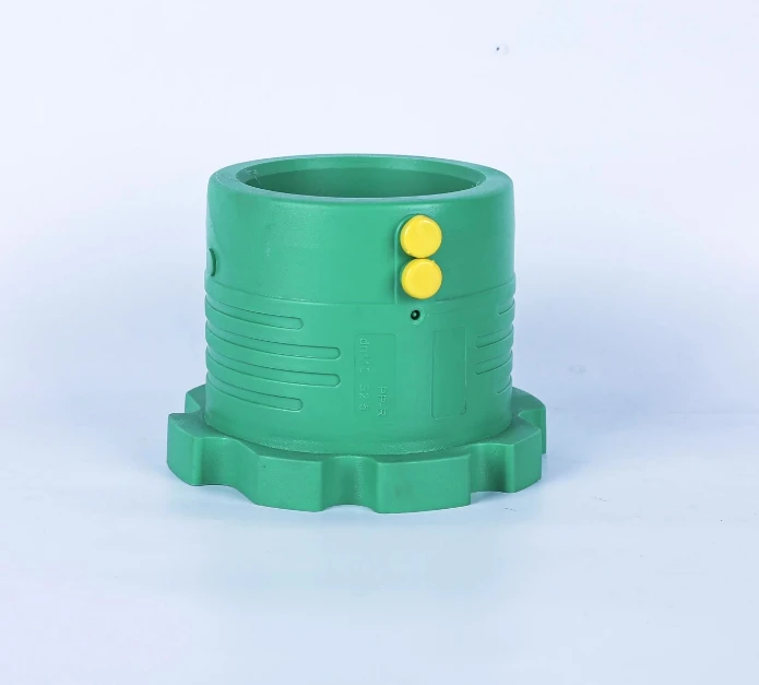 DESO PPR Electric Fusion Coupler Pipe Fittings 20mm Size ASTM Standard Water Irrigation Casting Technics Weld Polyethylene