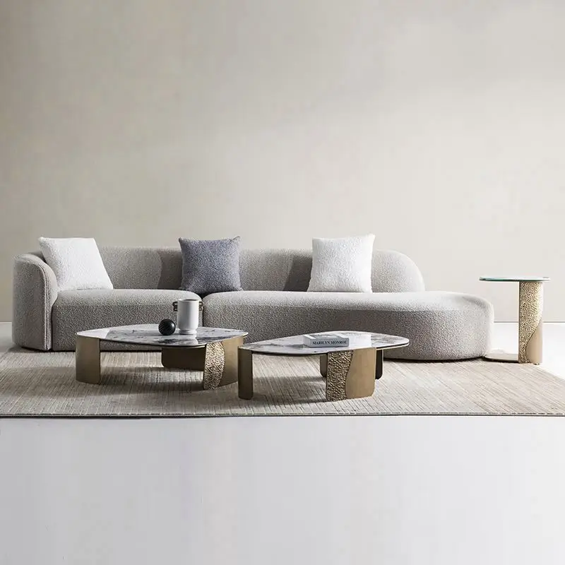 Wholesale Discount Sectional  Combination Modern Living Room Luxury Sofa Set Furniture
