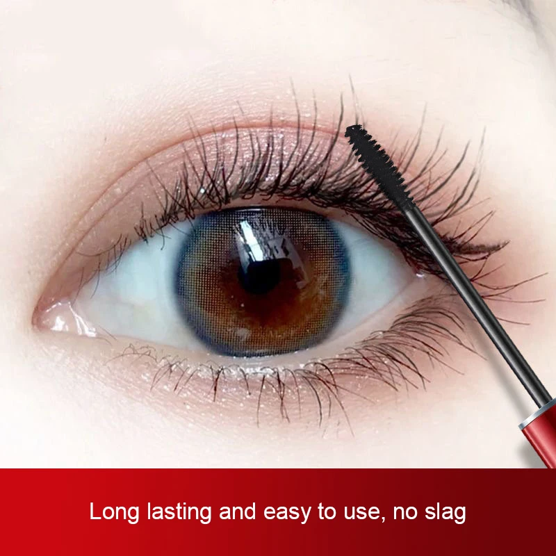 Wholesale Custom Private Label 4D Silk Fiber  Makeup Volumizing Lash Longer Curls Waterproof Liquid Gel Mascara Eyelash Growth