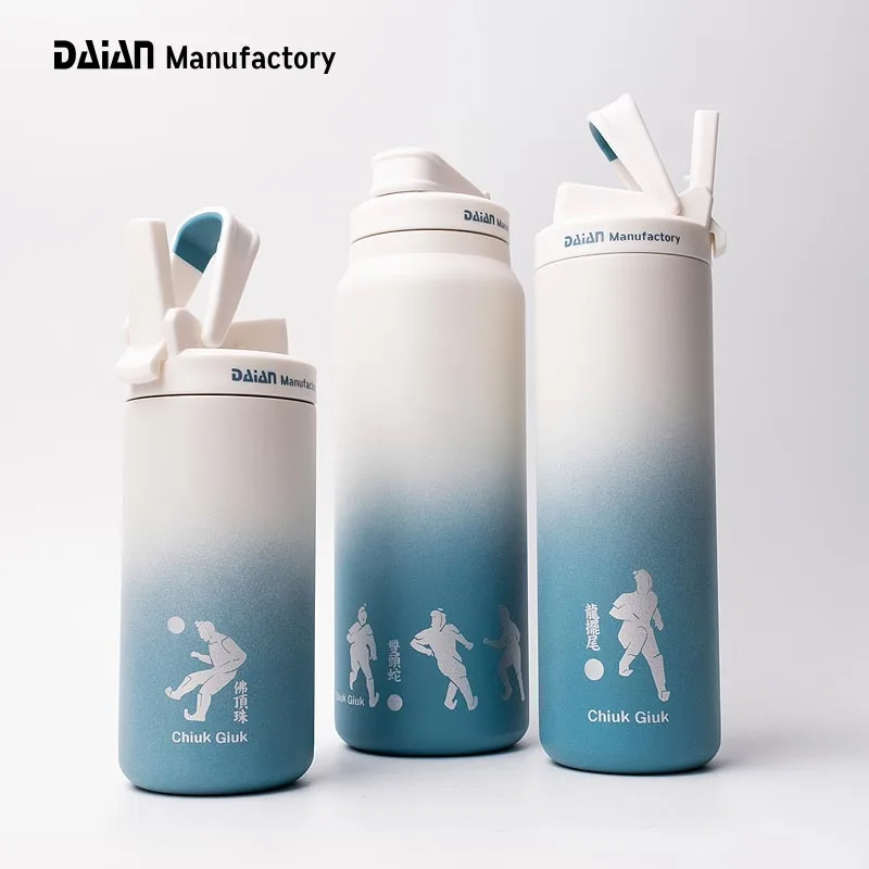 Design Patent Colourful 20oz Stainless Steel Vacuum Insulated Sublimation Sport Hydro Water Bottle with Wide Mouth