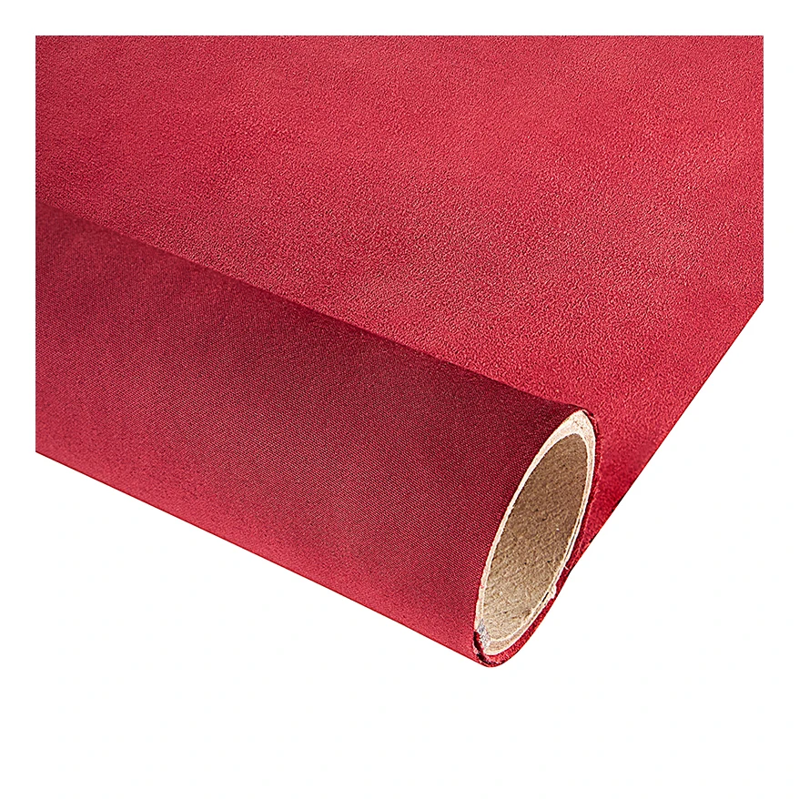 New Design Microfiber Suede Material Single Faced Thick Suede Polyester Fabric For Packaging Pouch Bags